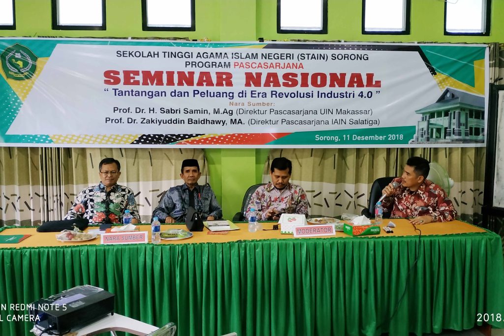 Kegiatan akademik dan riset Pascasarjana IAIN Sorong